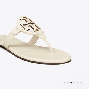 Tory Burch Miller Soft Sandal New Ivory 10.5